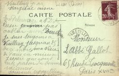 CPA Notre Dame de Liesse La fontaine miraculeuse il ya un siecle
