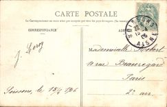 CPA Soissons Place de la Republique 