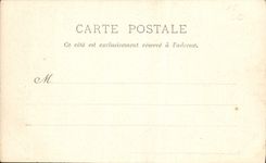 VINTAGE POSTCARD Soissons Abbey Interior Jean Saint of the Vines of the Cloister