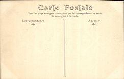 VINTAGE POSTCARD Soissons Old Abbey Holy Light the Crypt