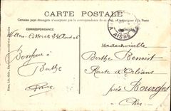 VINTAGE POSTCARD Villers Cotterets Castle of François L er Frontage on the main courtyard