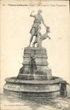 VINTAGE POSTCARD Villers Cotterets the Statue of Diana the Huntress