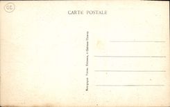 VINTAGE POSTCARD Castle Thierry Walks on the Old Castle