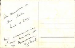 POSTAL de la VENDIMIA hola de St Quentin