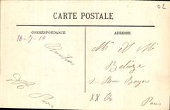 VINTAGE POSTCARD Castle Thierry Staircase of the Giants Holy Wood Martin