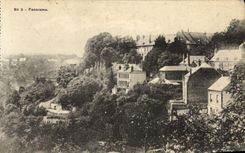 VINTAGE POSTCARD Laon Panorama