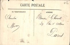 POSTAL Laon de la VENDIMIA vista de St Marcelo