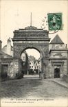 VINTAGE POSTCARD Laon Old Lupsault Gate