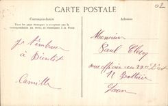 VINTAGE POSTCARD Laon Old Lupsault Gate