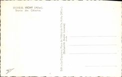 MODERN CARD Vichy Source of Celestins