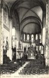 VINTAGE POSTCARD Interior Vichy of the Church Saint Louis