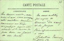 POSTAL Vichy de la VENDIMIA una esquina del casino