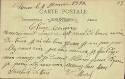 VINTAGE POSTCARD Vichy an Alley of the New Park