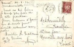 VINTAGE POSTCARD Falls of Chouvigny the Tunnel and edges of Sioule