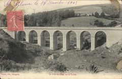 CPA Le Pont du Chet sur la Tardes 