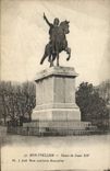 CPA Montpellier Statue de Louis XIV