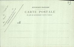 VINTAGE POSTCARD Vichy Walk along Allier