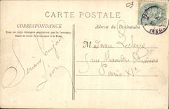 VINTAGE POSTCARD Vichy View of the Civil Hospital