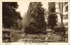 CPA Vichy Le Bassin des Cygnes 