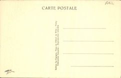 POSTAL Vichy de la VENDIMIA en los parques grandes una esquina bonita con el lavabo de los cisnes