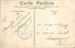 CPA Saint Pourcain sur Sioule La Tour de l'Horloge Pharmacie Dupuis Pere