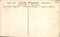 VINTAGE POSTCARD Moulins Old residence of Anne de Beaujeu Main door