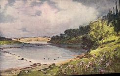 VINTAGE POSTCARD Montlucon Valley of Expensive