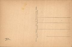 POSTAL Bourbon Archambault santo Grelichon de la VENDIMIA según la tabla de Mauricio Fourbet