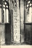 CPA Souvigny Interieur de l'Eglise La colonne dite du zodiaque
