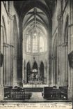 CPA Souvigny Interieur de l'Eglise Le choeur de l'eglise et l'avant choeur Les viteaux 