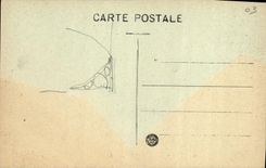 POSTAL Souvigny interior de la VENDIMIA del estribillo de la iglesia de la iglesia y ante estribillo el viteaux unos