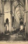 CPA Allier Eglise de Souvigny La Grande Les Orgues vue prise du choeur