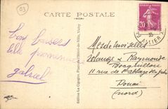 VINTAGE POSTCARD Vichy Hydropathic establishment of 2nd class