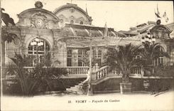CPA Vichy Facade Du Casino