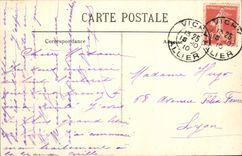 CPA Vichy Le Casino Un coin de la terrasse