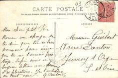 VINTAGE POSTCARD Vichy Basin Of the Swans western Park