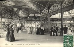 CPA Vichy Interieur Du Palais Des Sources