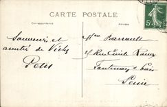 VINTAGE POSTCARD Vichy the Large Overall picture Grid