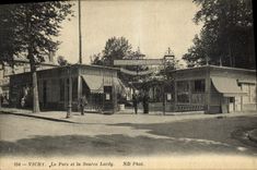 VINTAGE POSTCARD Vichy the Park And the Lardy Source