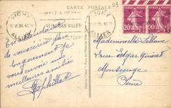 CPA Vichy Le Casino Vu De Profil