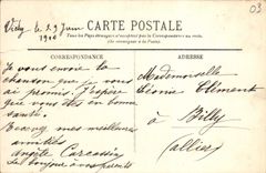 CPA Vichy Promenade Des Bords De l'Allier