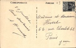 VINTAGE POSTCARD Vichy the Park of the celestins