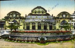 CPA Vichy La Facade Du Casino