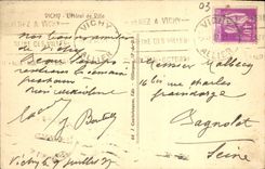 CPA Vichy L'Hotel de ville