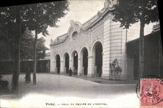 CPA Vichy Hall Du Square de l'Hopital