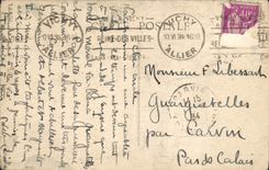 VINTAGE POSTCARD Vichy Church St Louis