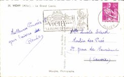 CPA Vichy Le Grand Casino