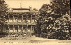 CPA Vichy Le Nouveau Parc Le Chalet de l'Empereur