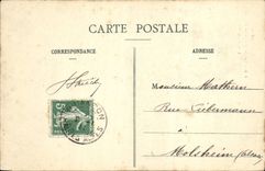 VINTAGE POSTCARD the Alps On the Slopes De Chaillol a Needle