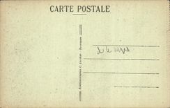 VINTAGE POSTCARD Picturesque Sites Of Frank Count Vallee Of Rents Falls of Nouailles seen of the footbridge of the alpine club